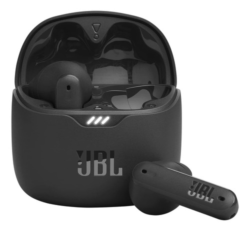 Jbl Tune Flex Auriculares Inalámbricos Cancelación De Ruido Color Negro Color De La Luz Blanco