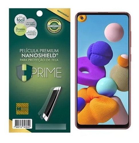 Película Original Hprime P/ Samsung Galaxy A21s Nanoshield