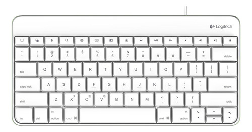 Teclado Con Cable Logitech Conector Lightning P/ iPad 1 2 3 