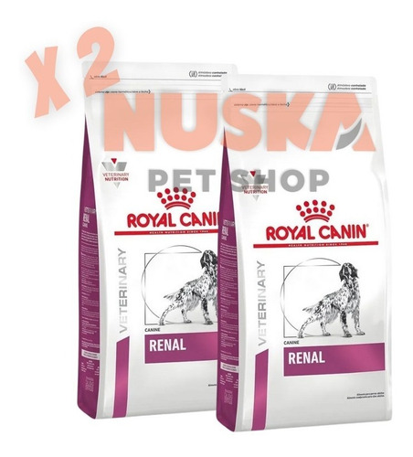 Royal Canin Renal Dog 10 Kg X 2 Unidades Perro Nuska