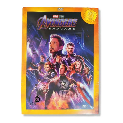 Avengers Endgame Marvel Pelicula Dvd | MercadoLibre