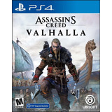 Assassins Creed Valhalla Ps4 Midia Fisica