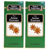 Los Aromas De Especias Supreme: Extracto De Anís Puro (pack 