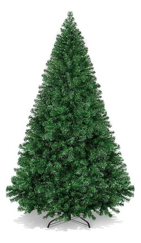 Árvore De Natal 210cm 1000 Galhos Pinheiro Luxo Grande Cheia