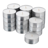 Velas Pack X 50 Con Latitas P/hornito Colores Noche S/aroma