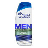 Champú Anticaspa Head & Shoulders Para Hombre, Mentol Refres