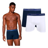 Kit 2 Cuecas Boxer Lupo Cueca Algodão Masculina 523 Original