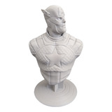 Figura Busto Capitan America . Impresion 3d