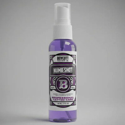 Boycott Numb Shot Anestesia Para Tatuaje Spray 60ml | MercadoLibre
