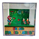 Super Mario World - Cubo Diorama 9x9cm