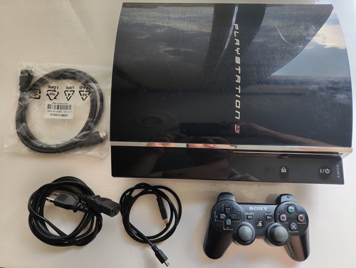 Ps3 Sony Playstation 3 60gb Ceche01 Retrocompatible Ps1 Ps2