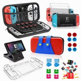 Funda Portátil Nintendo Switch Accesorios Kit De Accesorios