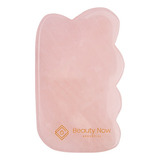 Piedra Gua Sha De Cuarzo Rosa Peine 100% Natural - Original