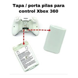 5 Tapa Pilas Portacajas Control Xbox 360 Porta Pilas Bco
