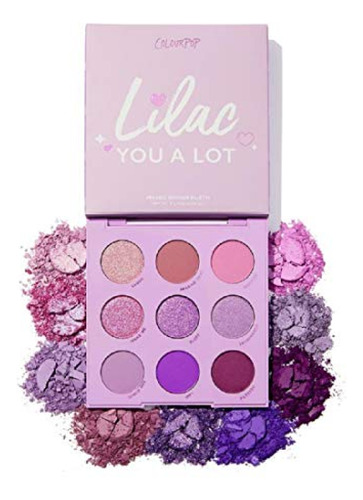 Paleta De Sombras De Ojos Colourpop Lilac You A Lot