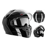 Casco Para Moto Integral Certificado Dot Abatible2