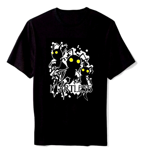 Camiseta Kingdom Hearts Heartless Gamer Anime Nerd Geek 1