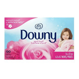 Toallas Suavizante De Tela Para Secadora  Downy 120 Lavadas 