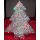 Árbol De Navidad Sobremesa 48 Cms, Con Luces ( 2 Pilas Aa)