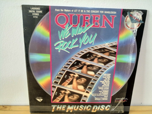 Laser Disc Ld Queen We Will Rock You 1981