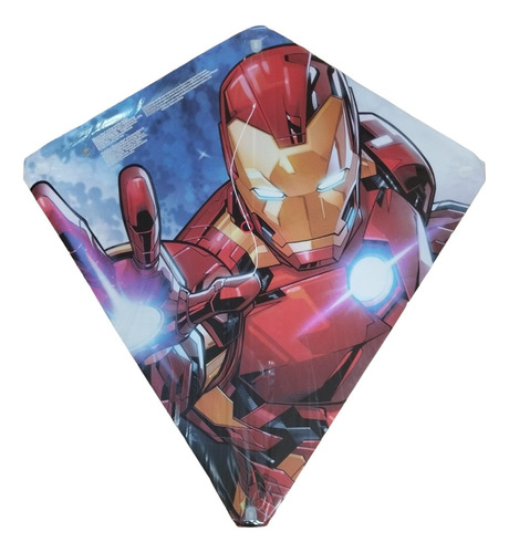 Cometa Volantin Incluye Hilo Marvel Avengers Infantil 