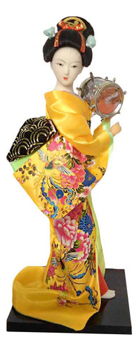 Muñecas Japonesas Con Kimono De Geisha, Figura Estilo G