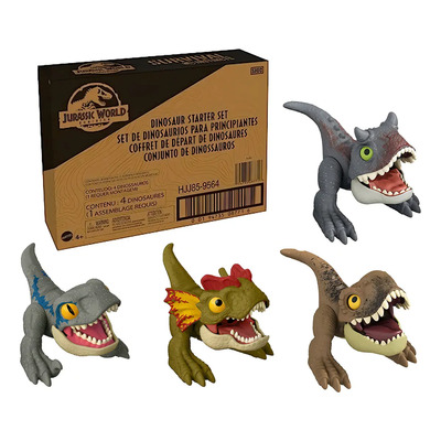 Figura De Acción 4 Dinosaurios Mini Hfr08 De Mattel Jurassic World Dominion | Envío gratis