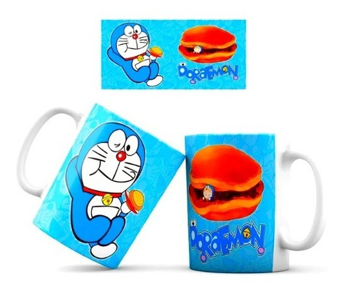 Mug Doraemon / Taza De Doraemon El Gato Cosmico