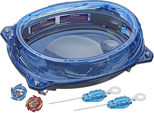 Beyblade Burst Surge Speedstorm Estadio 2 Jugadores Hasbro Color Azul Claro