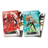 2 Tarjetas Amiibo Nfc Pyra Y Mythra Super Smash Bros Xenobla