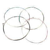 4 Pcs Accesorios De Cuerdas Herida De Plata De Níquel Punta