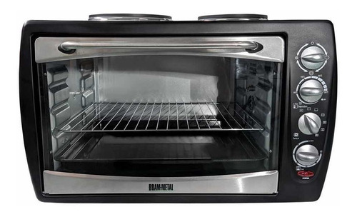 Horno De Mesa Eléctrico Bram-metal 16924/2 42l Acero Inoxidable 220v