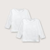 Camiseta Bebés Blanco 38413 Opaline