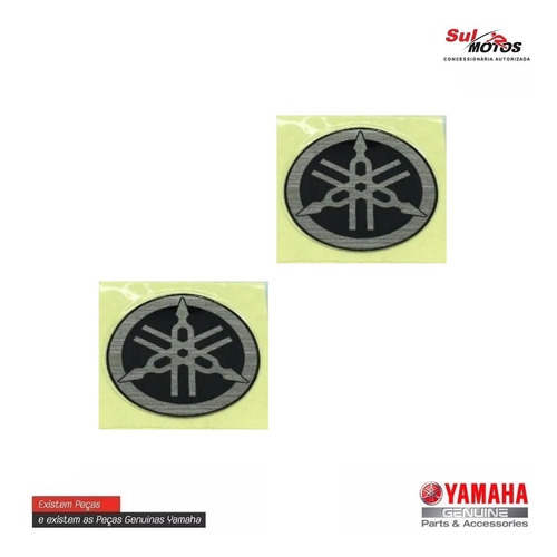 Emblema Diapasão Aba Do Tanque Factor Original Yamaha L