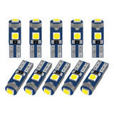 10 Focos Led T5 2721 W3w W1.2w Pellizco Tablero De Mandos