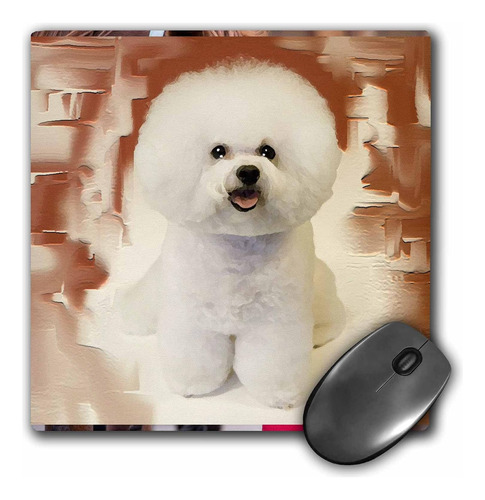 Alfombrilla De Raton Bichon Frise De 3drose Llc De 8 X 8 ...