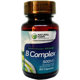 B Complex Vitaminas B1 B2 B3 B5 B7 B9 Y B12 Super Completo
