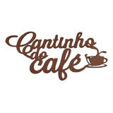 Cantinho Do Café 8 Em Mdf 3mm Natural