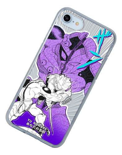 Funda Para iPhone Dragon Ball Z Freezer Trunks Con Nombre