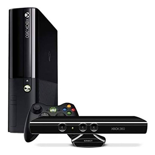 Microsoft Xbox 360 E + Kinect  250gb+ 2 Joysticks+ 2 Juegos