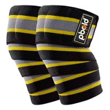 Vendas Para Rodilla Pbold Rodilleras Entrenamiento Pesas Gym Color Negro