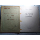 Partituras Lecciones Para Guitarra. Lote De 2. Ian 466