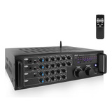 Pro Pmxakb1000 1000-watt Bluetooth (r) Stereo Mezclador Kara
