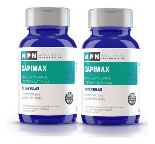 Wpn Capimax - Estimulante Capilar C/l-cistina | Pack 2 Meses