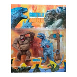 Muñecos Godzilla Vs King Kong  Articulados X2 M