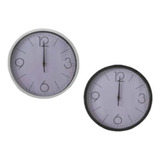 Reloj Mural Analogo Redondo 30cm Mod-527