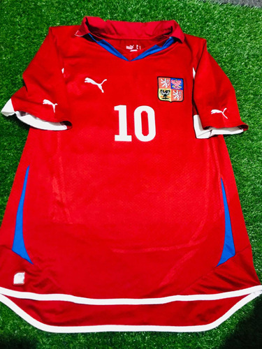 Jersey República Checa Talla L 10 Rosicky Puma