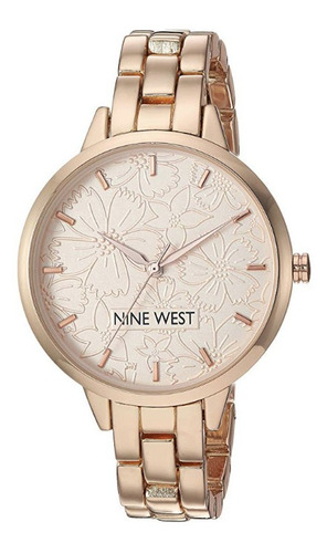 Nuevo Reloj Nine West Para Mujer Acero Inoxidable Original!!