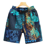 Pantalones Cortos De Playa Hawaianos For Hombre, Ropa