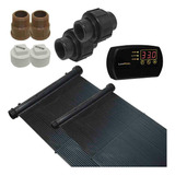 Kit 12 Placas 3mt Aquecedor Solar Piscinas 25mil C/ Comando